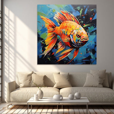 Rainbow Fish Oil Painting